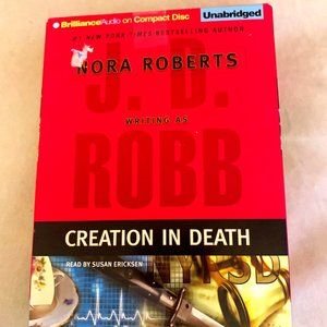 Nora Roberts "Creation in Death" Audio Book - One Size